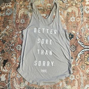 Pink Workout Tank - EUC - size small